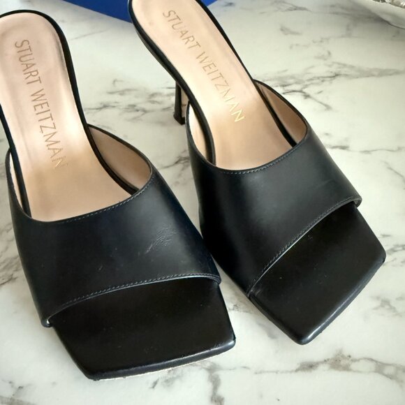 Stuart Weitzman Tia 75 Slide Sandal - sz 9 (39.5) - Picture 4 of 8